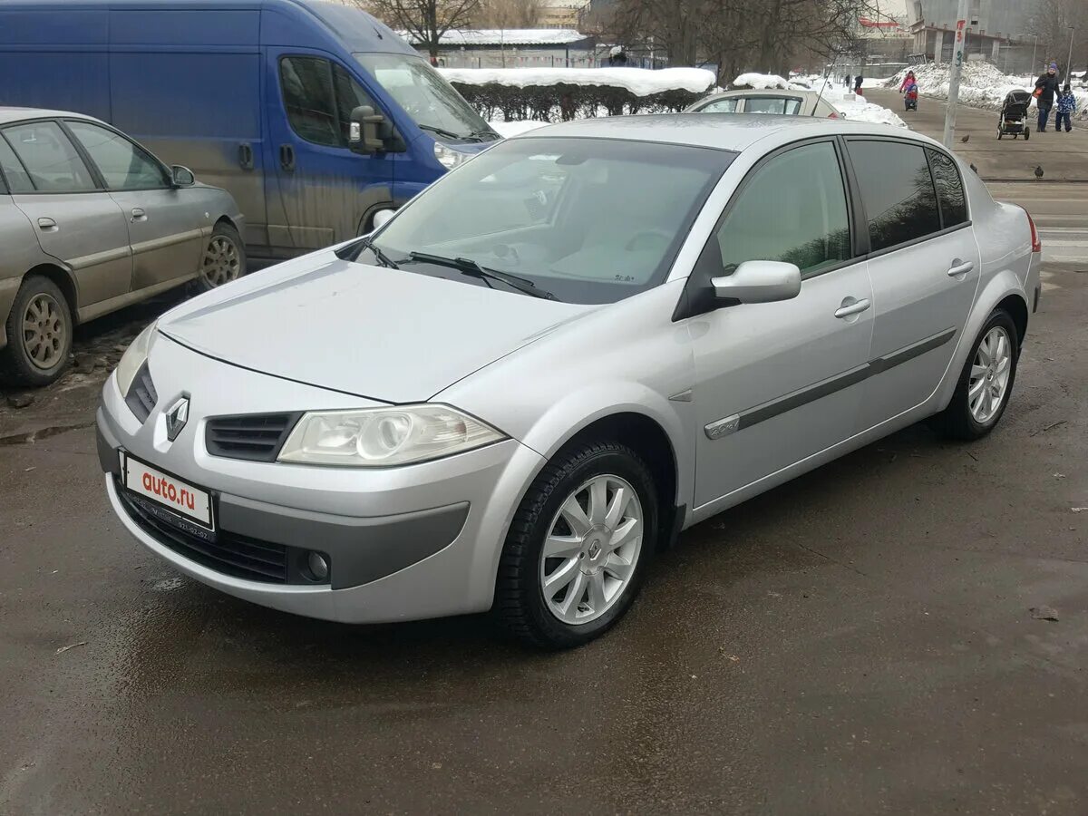 Рено меган 2006 фото Купить б/у Renault Megane II Рестайлинг 2.0 AT (136 л.с.) бензин автомат в Москв