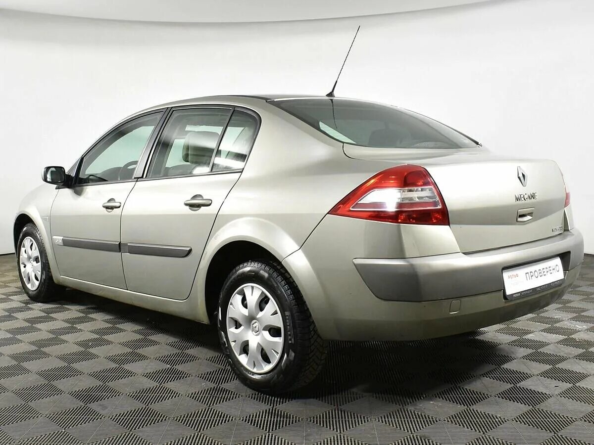 Рено меган 2006 фото Купить б/у Renault Megane II 1.6 MT (115 л.с.) бензин механика в Москве: бежевый