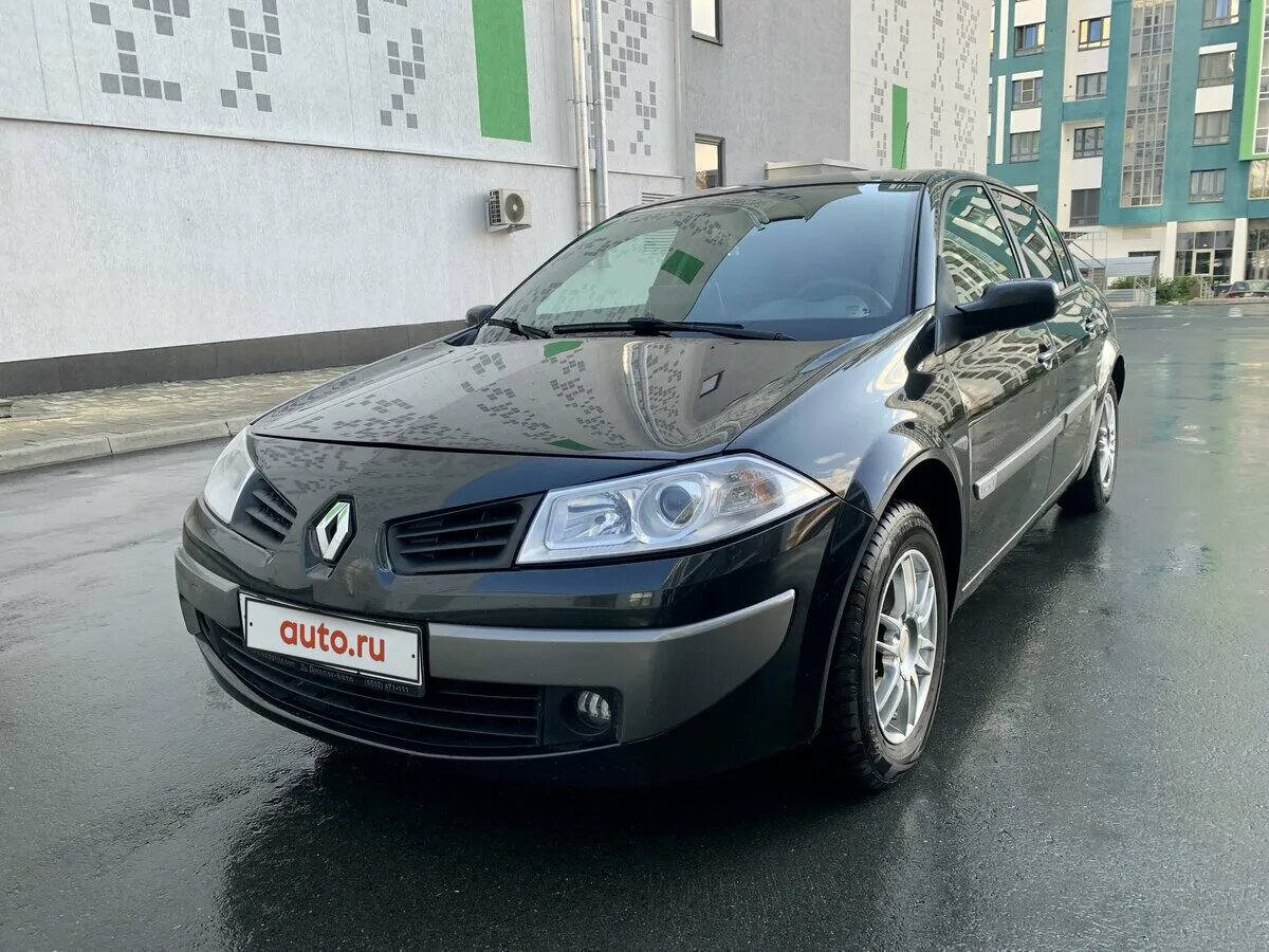 Рено меган 2006 фото Купить б/у Renault Megane II Рестайлинг 1.6 AT (115 л.с.) бензин автомат в Екате