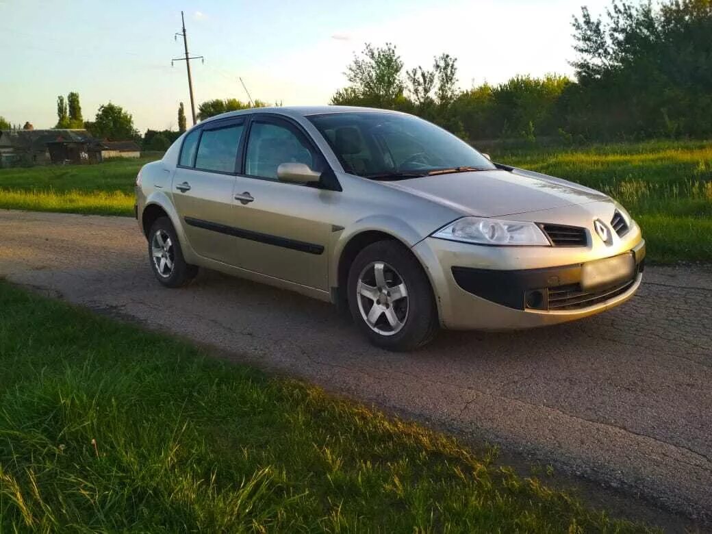 Рено меган 2006 фото Купить б/у Renault Megane II Рестайлинг 1.6 AT (115 л.с.) бензин автомат в Ельце