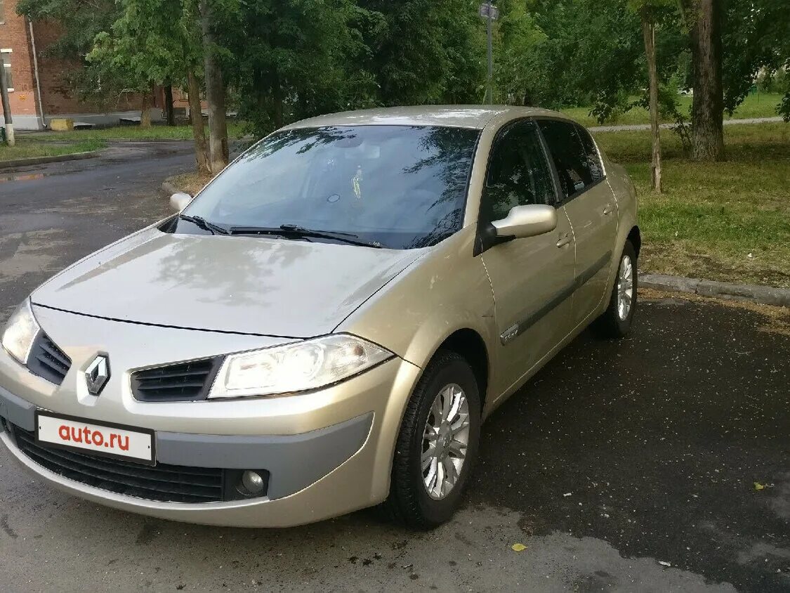 Рено меган 2006 года фото Купить б/у Renault Megane II Рестайлинг 1.6 AT (115 л.с.) бензин автомат в Москв