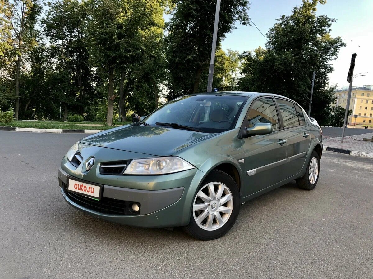 Рено меган 2006 года фото Купить б/у Renault Megane II Рестайлинг 1.6 AT (115 л.с.) бензин автомат в Орле: