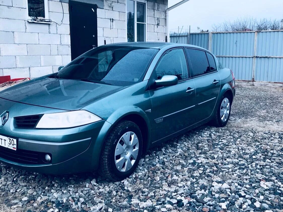 Рено меган 2006 года фото Купить б/у Renault Megane II 1.6 MT (115 л.с.) бензин механика в Астрахани: зелё