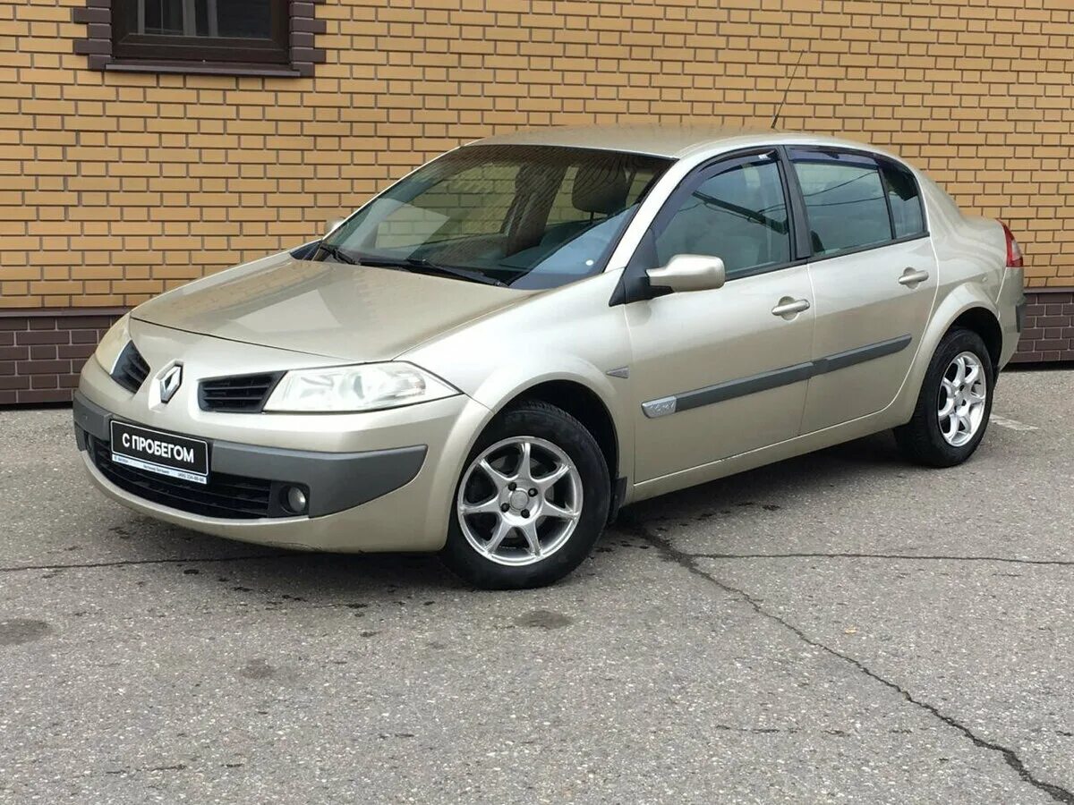 Рено меган 2006 года фото Купить б/у Renault Megane II 1.6 MT (115 л.с.) бензин механика в Котельниках: бе