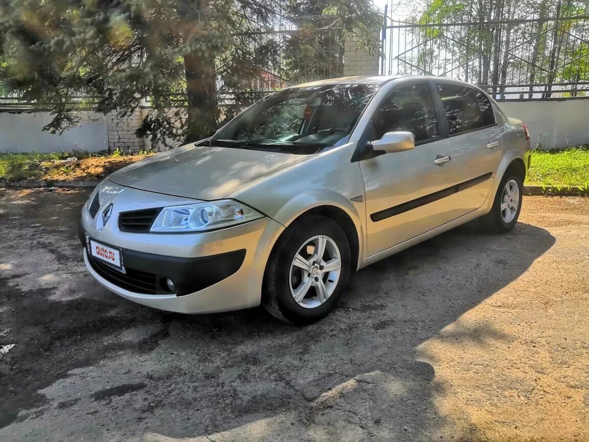 Рено меган 2007 фото Купить б/у Renault Megane II Рестайлинг 1.6 MT (115 л.с.) бензин механика в Твер