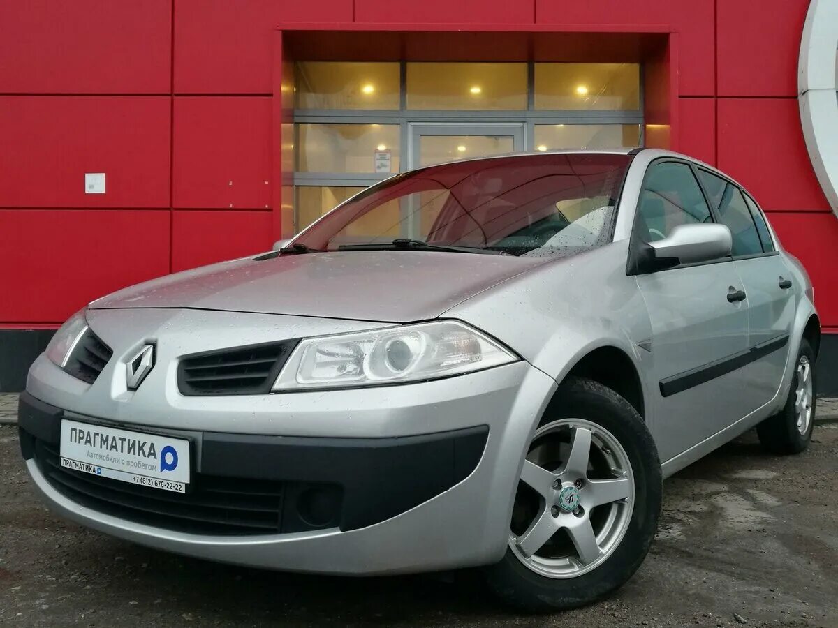 Рено меган 2007 года фото Купить б/у Renault Megane II Рестайлинг 1.6 AT (115 л.с.) бензин автомат в Санкт