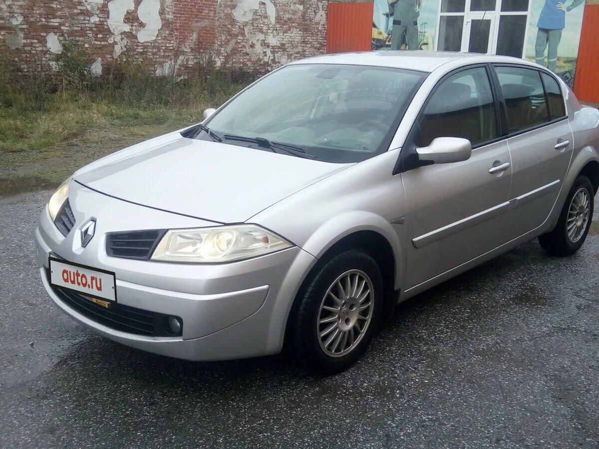 Рено меган 2007 года фото Купить б/у Renault Megane II Рестайлинг 1.6 AT (115 л.с.) бензин автомат в Миасс