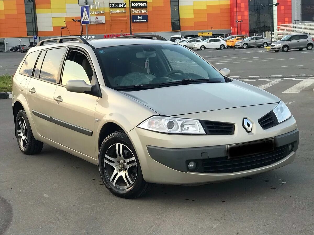 Рено меган 2007 года фото Купить б/у Renault Megane II Рестайлинг 1.6 AT (115 л.с.) бензин автомат в Москв