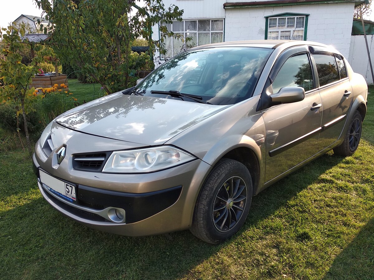 Рено меган 2008 фото Купить б/у Renault Megane II Рестайлинг 1.6 AT (115 л.с.) бензин автомат в Орле: