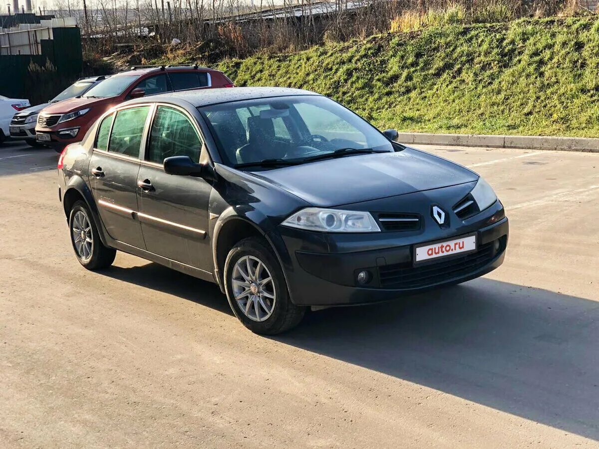 Рено меган 2008 фото Купить б/у Renault Megane II Рестайлинг 1.6 MT (115 л.с.) бензин механика в Калу