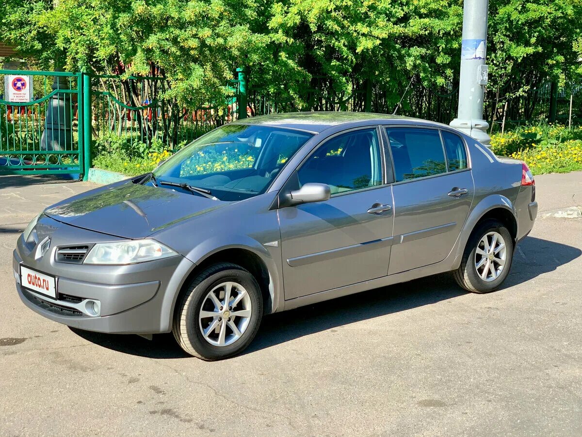 Рено меган 2008 фото Купить б/у Renault Megane II Рестайлинг 1.6 AT (115 л.с.) бензин автомат в Москв