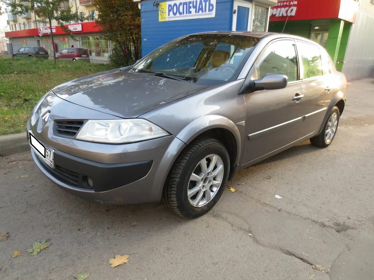 Рено меган 2008 фото Купить б/у Renault Megane II Рестайлинг 1.6 MT (115 л.с.) бензин механика в Орле