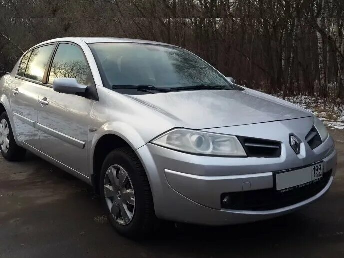 Рено меган 2008 фото Купить б/у Renault Megane II Рестайлинг 1.6 AT (115 л.с.) бензин автомат в Подол