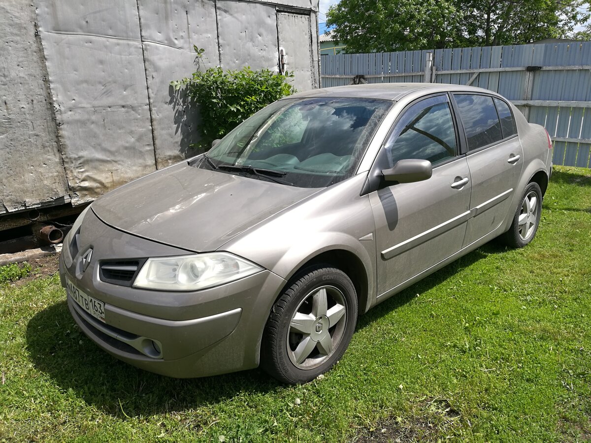 Рено меган 2008 года фото Купить б/у Renault Megane II Рестайлинг 1.6 AT (115 л.с.) бензин автомат в Самар