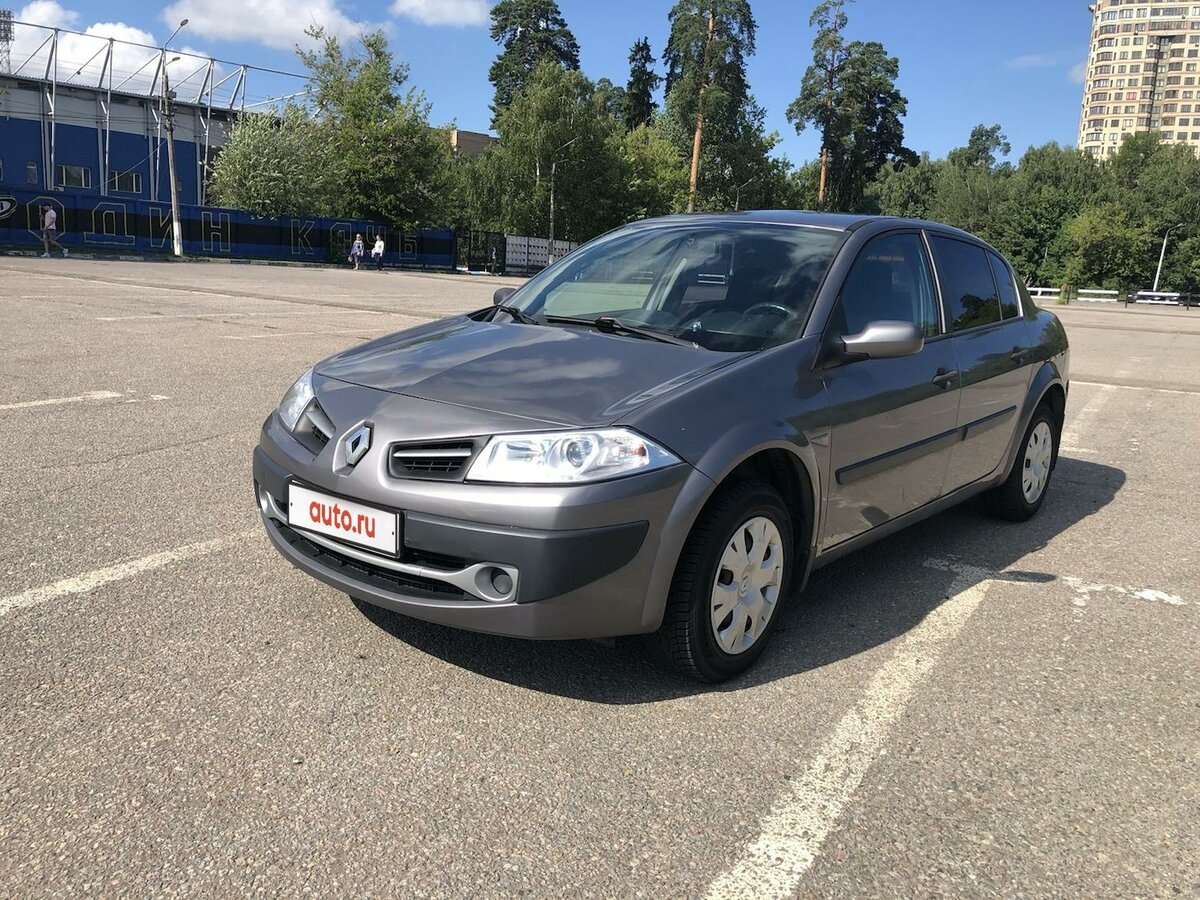 Рено меган 2008 года фото Купить б/у Renault Megane II Рестайлинг 1.6 MT (115 л.с.) бензин механика в Раме