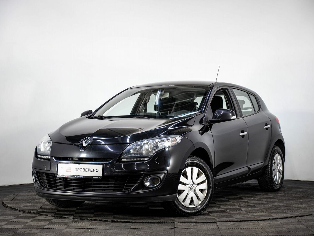 Рено меган 3 фото черная Купить б/у Renault Megane III Рестайлинг 1.6 MT (106 л.с.) бензин механика в Сан