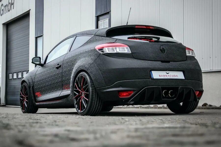 Рено меган 3 купе тюнинг Renault Megane R.S. 275 Trophy by JMS on Barracuda Racing Wheels (Project 3.0) 2