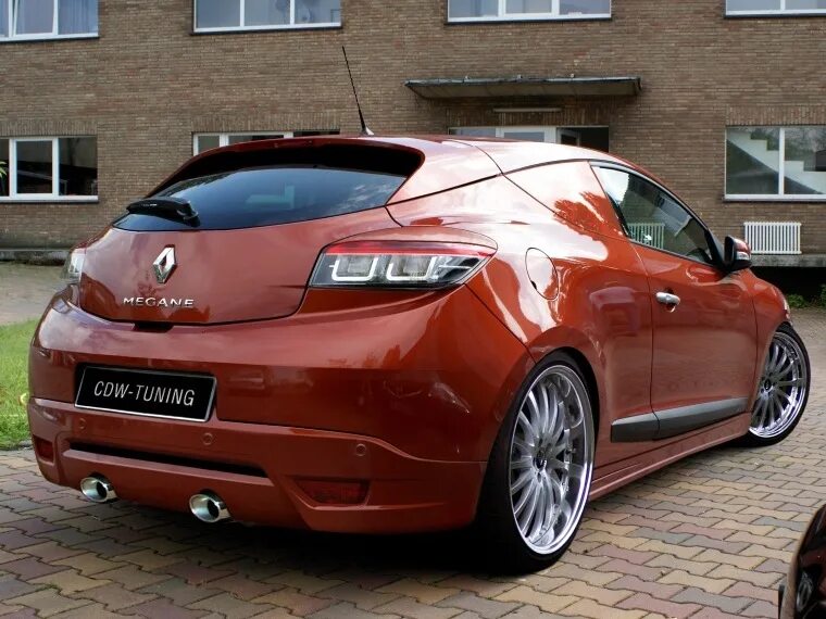 Рено меган 3 купе тюнинг CDW-Tuning GmbH - Renault Megane Coupe (3G), 2 л, 2011 года просто так DRIVE2