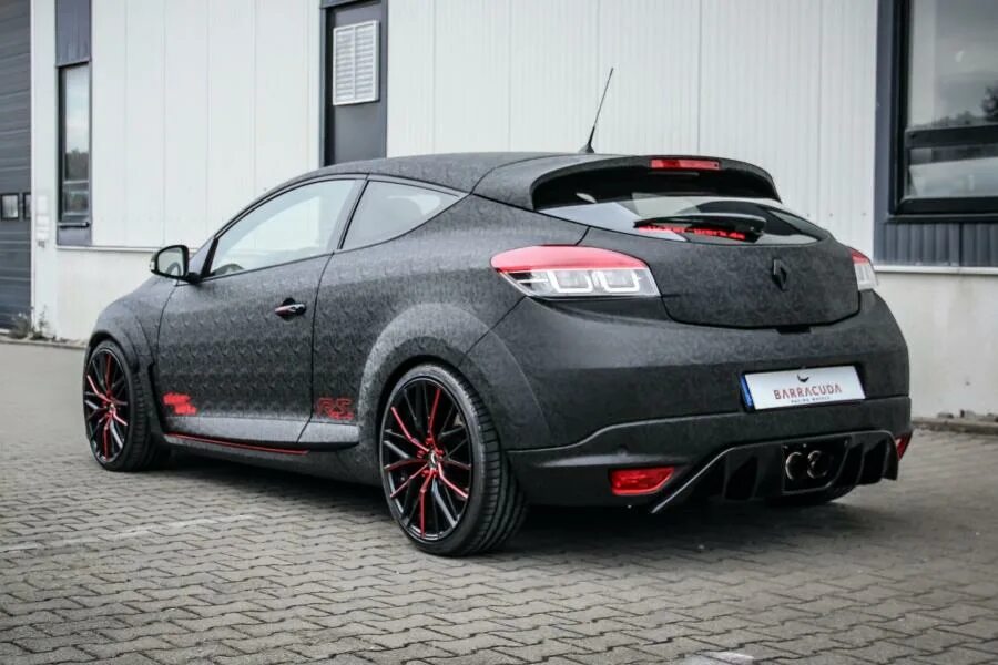 Рено меган 3 купе тюнинг Renault Megane R.S. 275 Trophy by JMS on Barracuda Racing Wheels (Project 3.0) 2