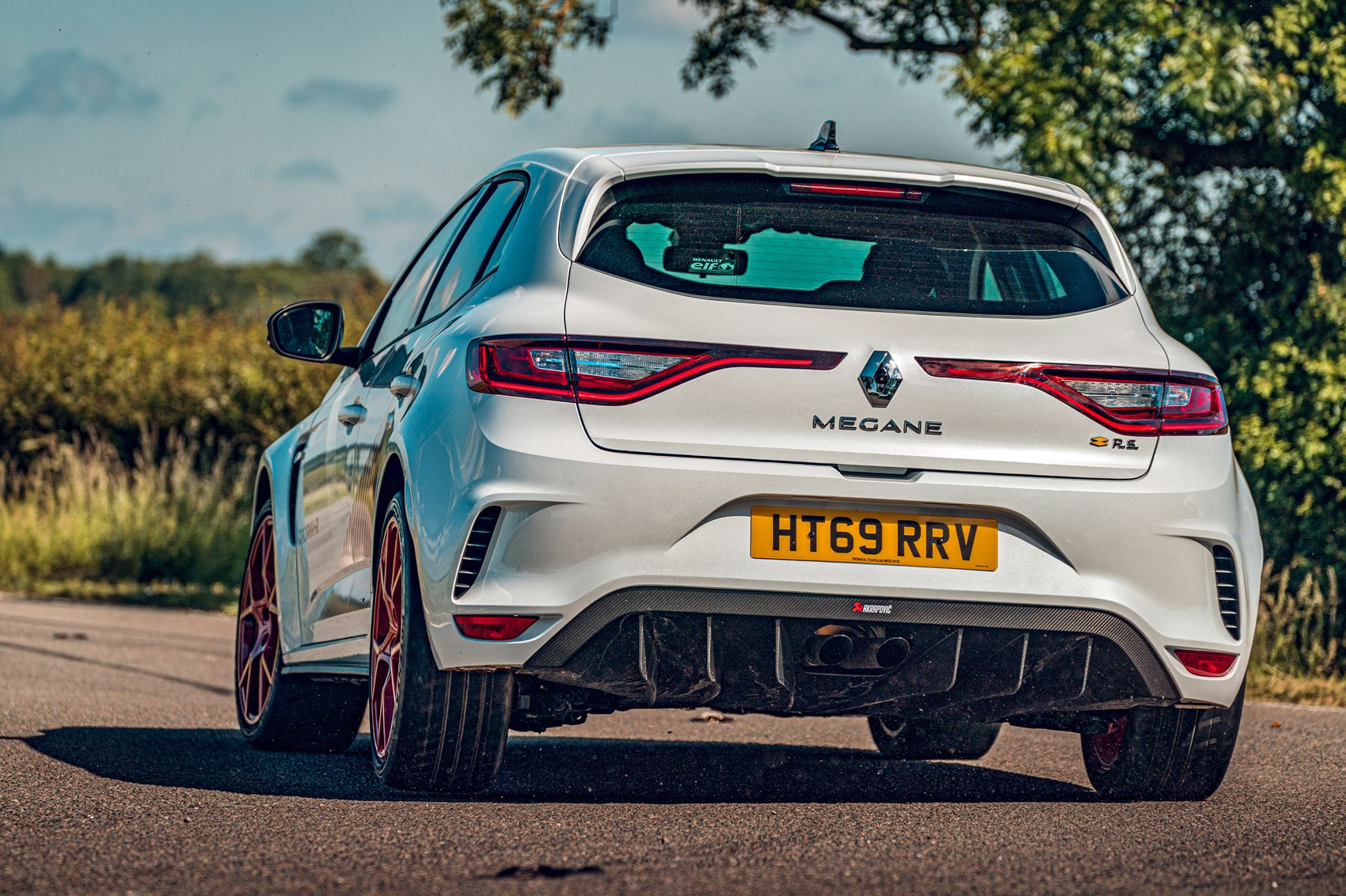 Заниженные пружины H&R для Renault Megane IV RS Trophy