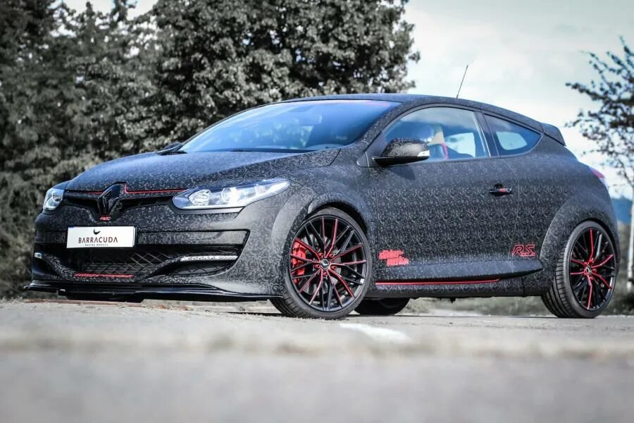 Рено меган 4 тюнинг Renault Megane R.S. 275 Trophy by JMS on Barracuda Racing Wheels (Project 3.0) 2