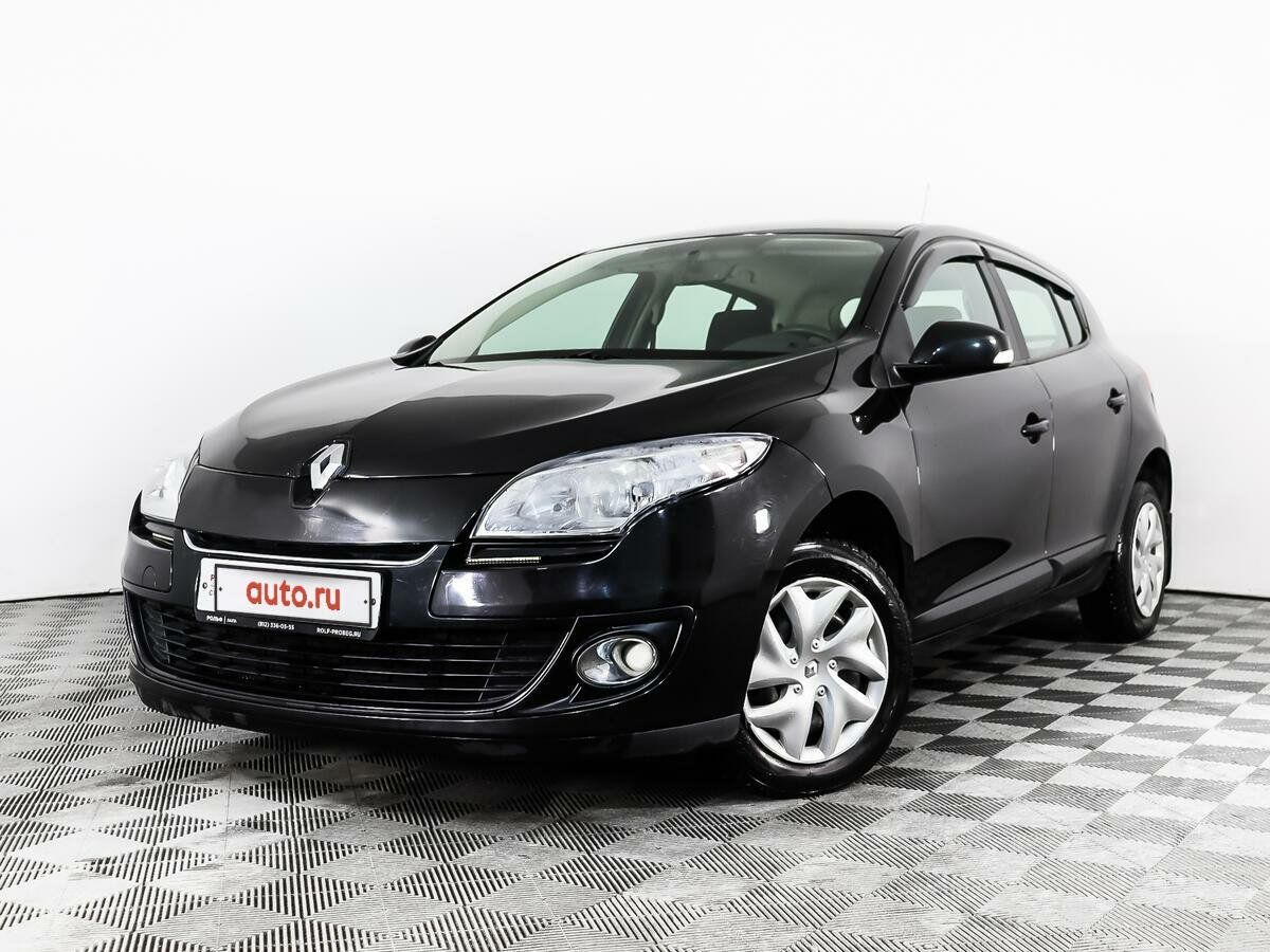 Рено меган черная фото Купить б/у Renault Megane III 1.6 MT (106 л.с.) бензин механика в Санкт-Петербур