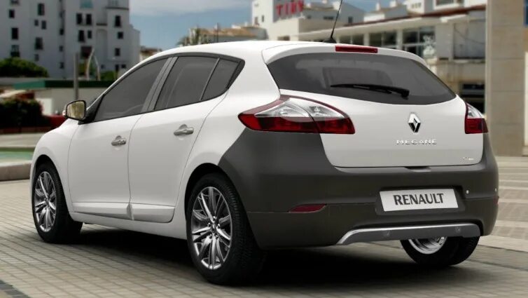 Рено меган фото сзади Конфигурация Megane 3 - Renault Megane III, 1,6 л, 2012 года просто так DRIVE2