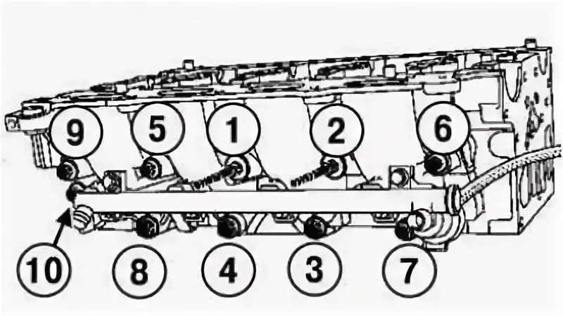 Рено меган порядок затяжки гбц Cylinder head assembly (Renault Megan 2, 2002-2009, petrol) - "Power unit/Engine