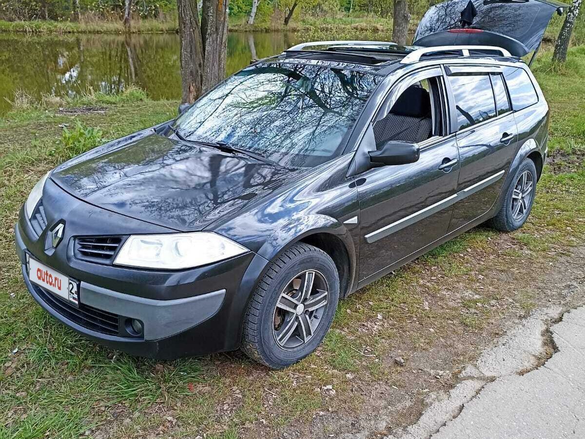 Рено меган универсал дизель фото Купить б/у Renault Megane II Рестайлинг 1.5d MT (86 л.с.) дизель механика в Зеле