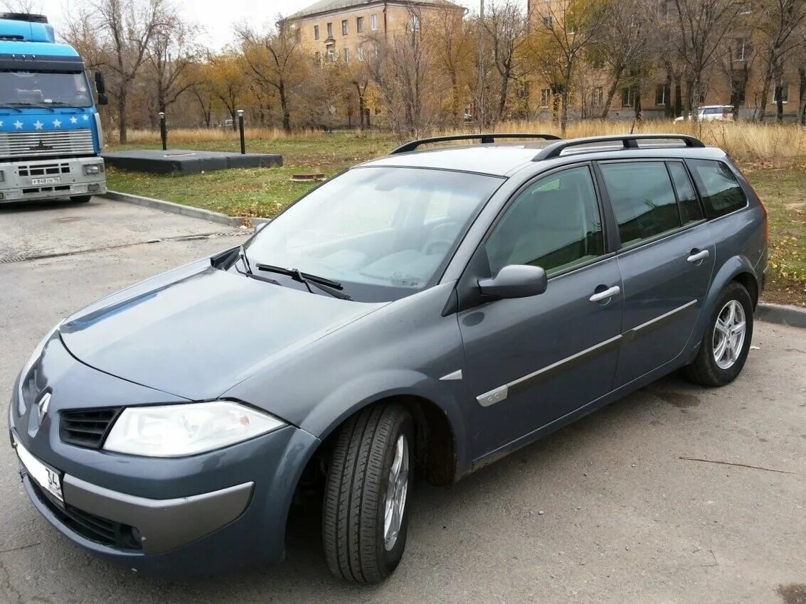 Рено меган универсал дизель фото Купить б/у Renault Megane II Рестайлинг 1.5d MT (105 л.с.) дизель механика в Вол