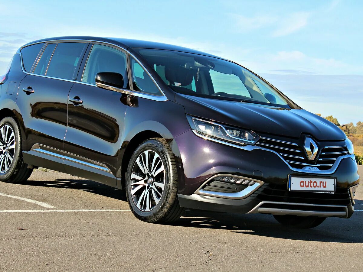 Рено минивэн фото Купить б/у Renault Espace V 1.6d AMT (160 л.с.) дизель робот в Тамбове: фиолетов