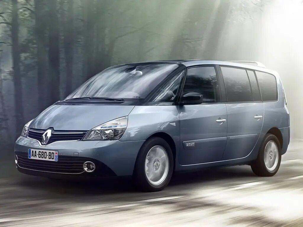 Рено минивэны все модели фото Renault Espace 2-й рестайлинг 2012, 2013, 2014, минивэн, 4 поколение, JK техниче