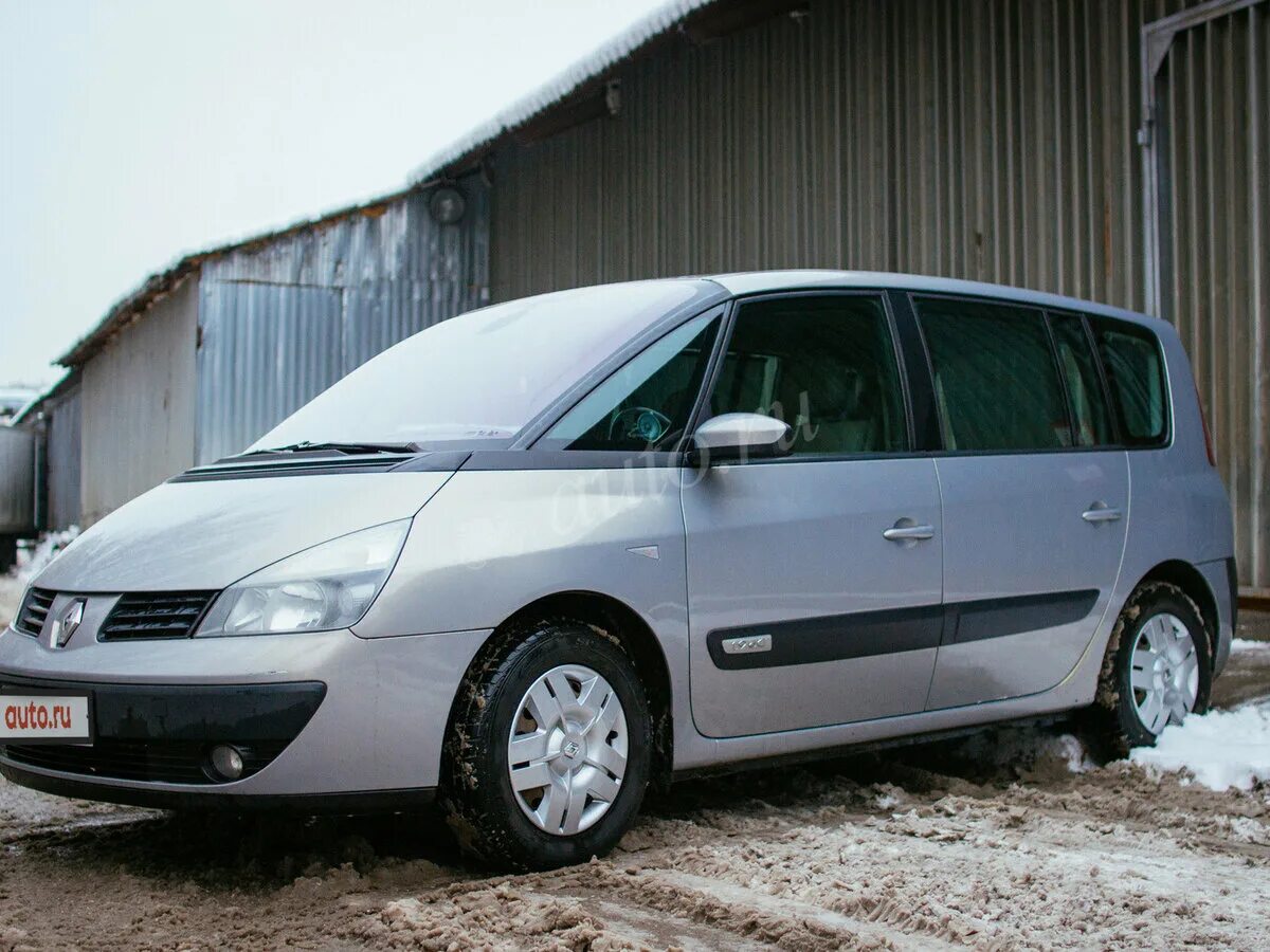 Рено минивэны все модели фото и цены Купить б/у Renault Espace IV 1.9d MT (120 л.с.) дизель механика в Москве: серый 