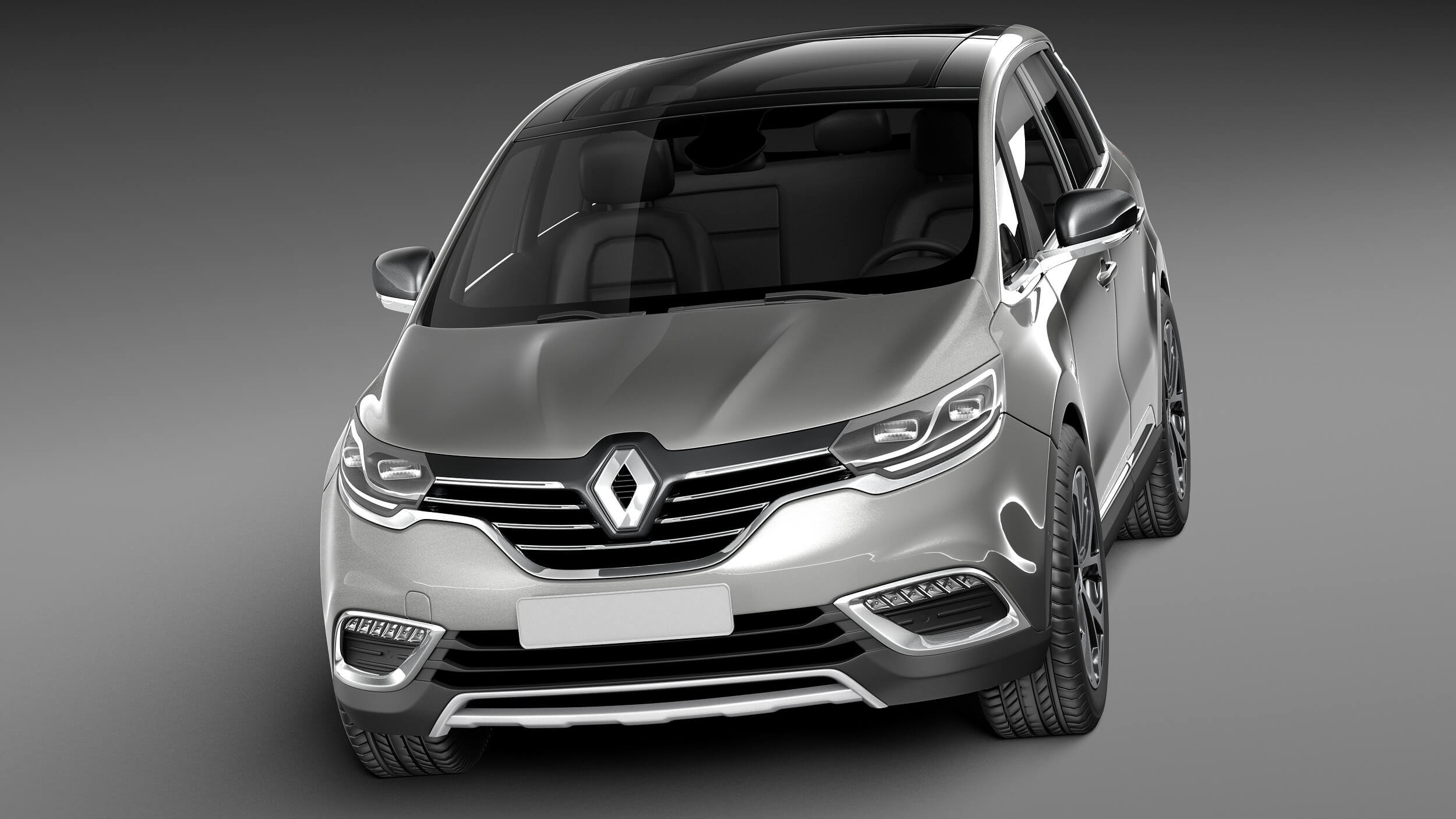 Рено модели фото цены Renault Espace 2015 - 3D Model by SQUIR