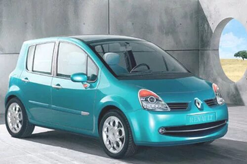 Рено модели машин фото Renault представил компактный Modus.