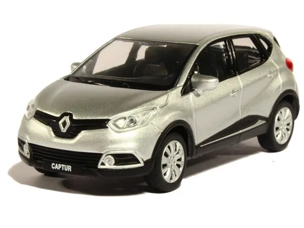 Рено модели машин фото 1:43 RENAULT Captur (кроссовер) 2013 Silver (Norev) Масштабная коллекционная мод