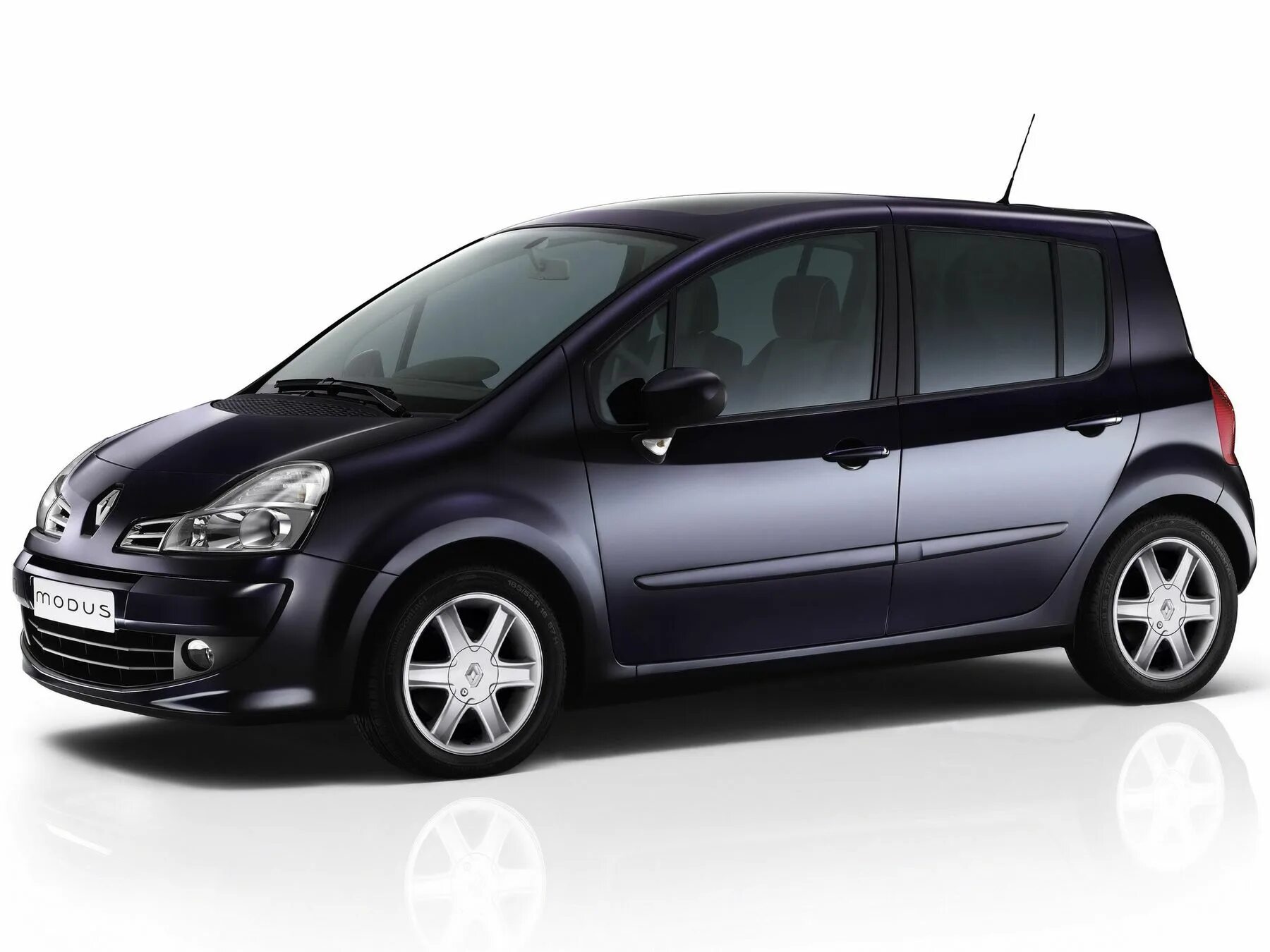 Рено модус фото Renault Modus compact van 1.5 EDC diesel 85 hp fwd type of drive 1 generation, r