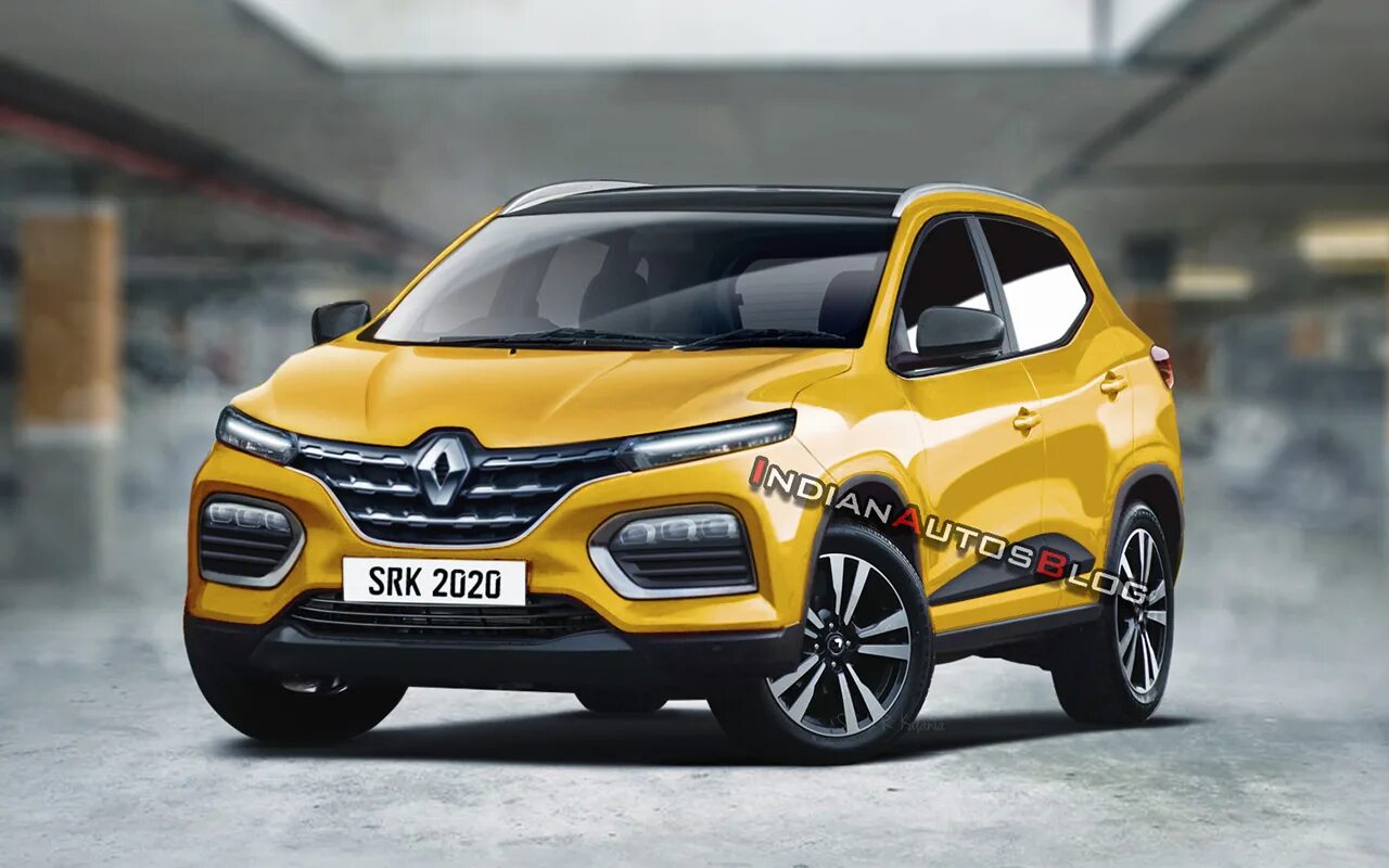 Рено новые модели фото и цена Renault Kiger "очистили" от камуфляжа