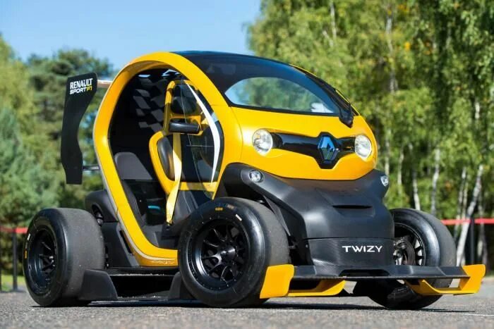 Рено одноместный автомобиль фото и цена Renault Twizy F1 review pictures Renault, Concept cars, Mini cars