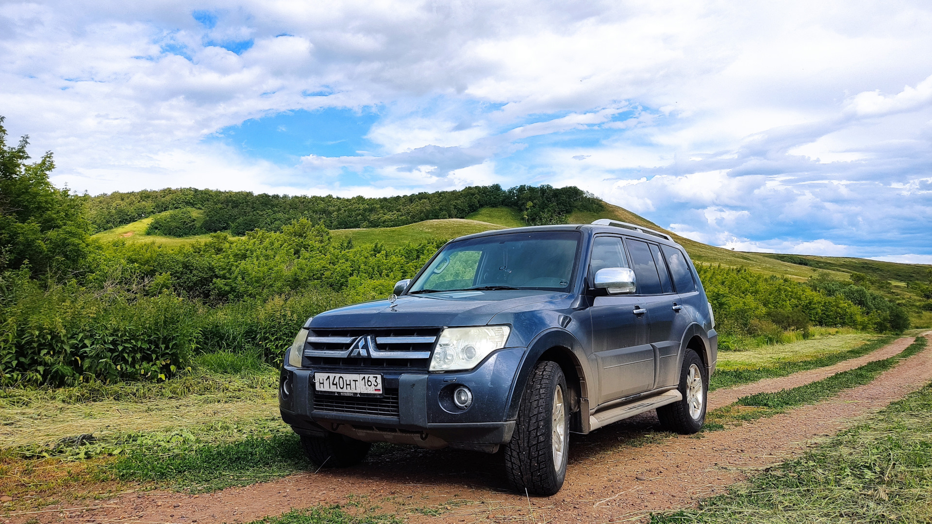 Рено паджеро фото Mitsubishi Pajero (4G) 3.0 бензиновый 2007 3.0 اليابانية عاز на DRIVE2