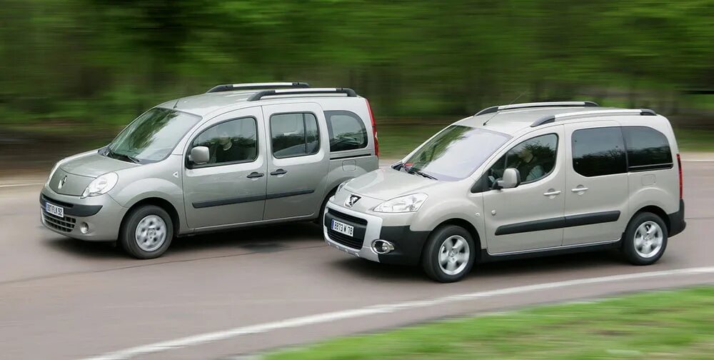 Рено партнер фото Сравнение Peugeot Partner и Renault Kangoo - какой каблучок лучше