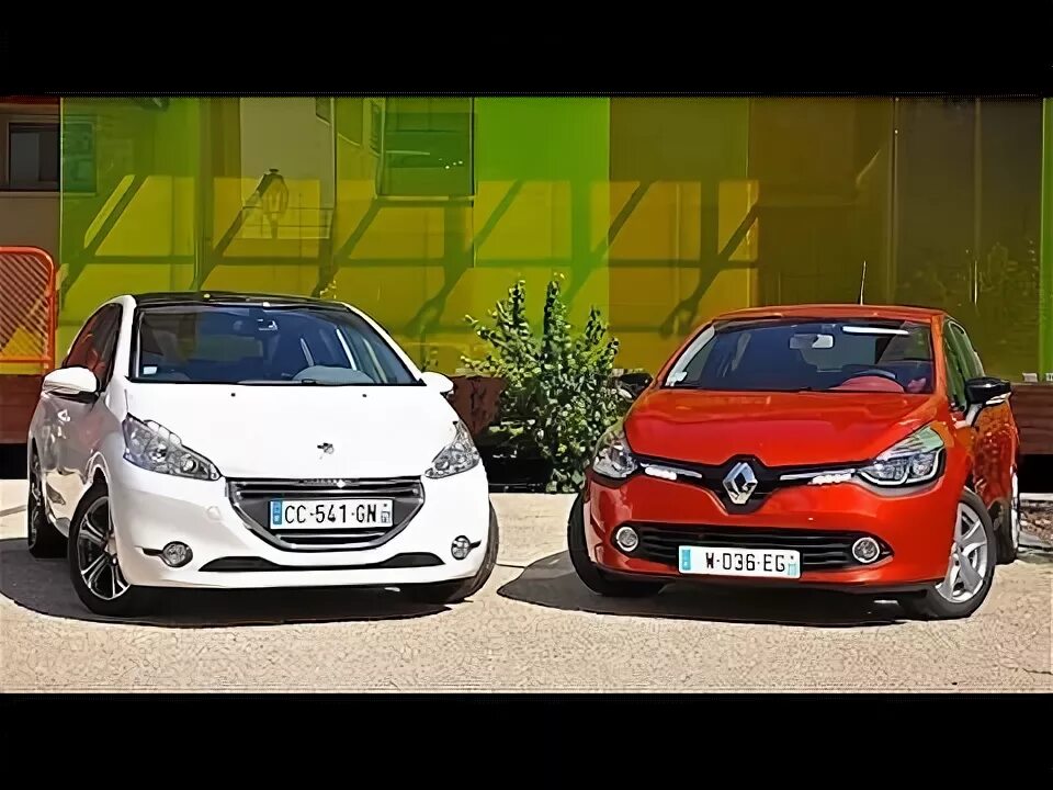 Рено пежо фото PEUGEOT 208 vs RENAULT CLİO 2013 KARŞILAŞTIRMALI TANITIM - YouTube