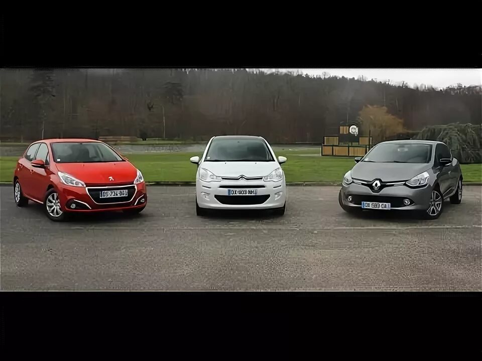 Рено пежо фото Comparatif - Que vaut encore la Citroën C3 face aux Peugeot 208 et Renault Clio 