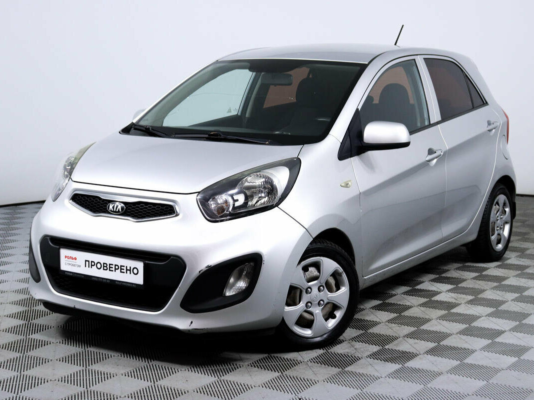 Рено пиканто фото Купить б/у Kia Picanto II 1.3 AT (85 л.с.) бензин автомат в Москве: серый Киа Пи