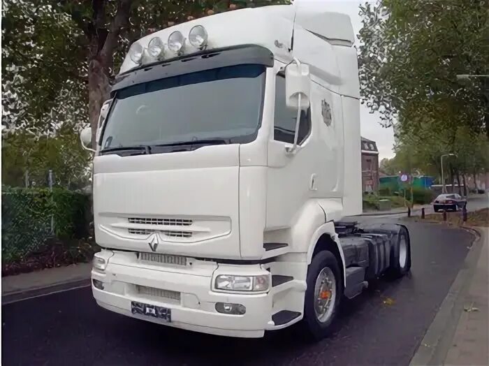 Рено премиум 420 dci фото Тягач RENAULT Premium 420 из Голландии, купить подержанный Тягач, Truck1 ID: 717