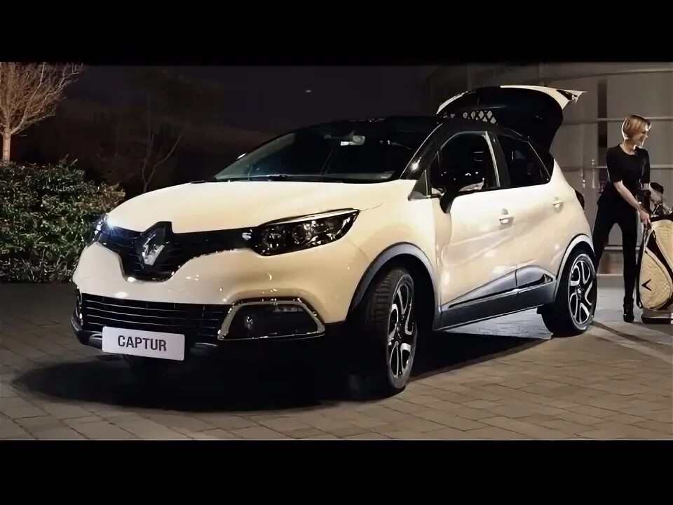 Рено с черной крышей фото Renault Captur LE 2016