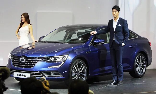 Рено самсунг из кореи фото и описание Renault Samsung set to release upcoming SM6 sedan - The Korea Times