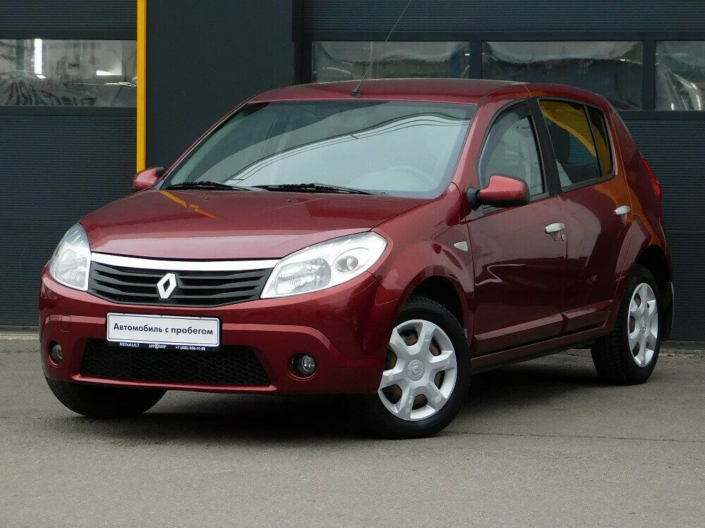 Рено сандеро 1 фото Купить б/у Renault Sandero I 1.6 MT (84 л.с.) бензин механика в Химках: красный 