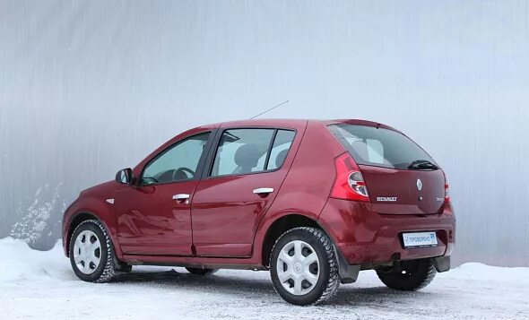 Рено сандеро 1.4 фото Купить Renault Sandero 1,6 механика, 2012 г., пробег 57235 км, цена 338400 руб -