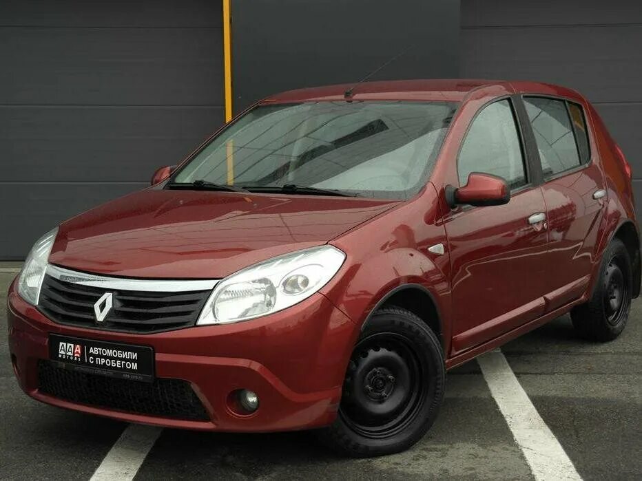 Рено сандеро 1.6 фото Купить б/у Renault Sandero I 1.6 MT (103 л.с.) бензин механика в Воронеже: красн